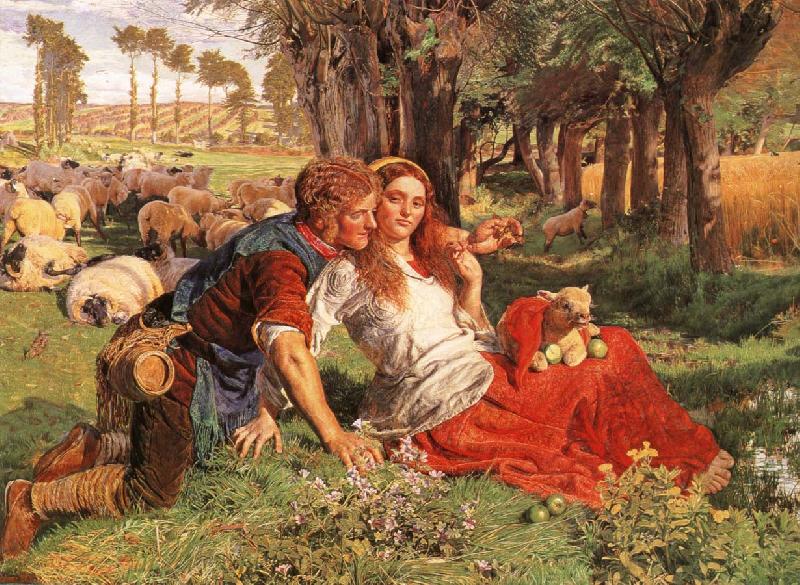 The Hireling Shepherd, William Holman Hunt